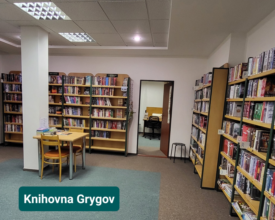 Vnitřní prostory knihovny